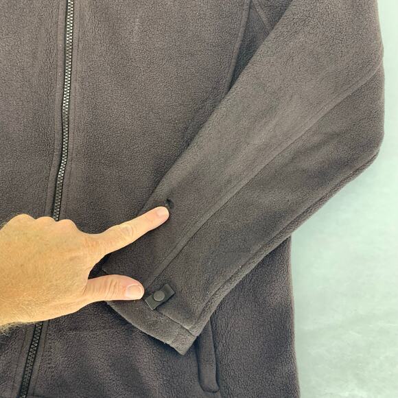 The North Face Women's Brown Full Zip Fleece Jacket Size L - Picture 6 of 15